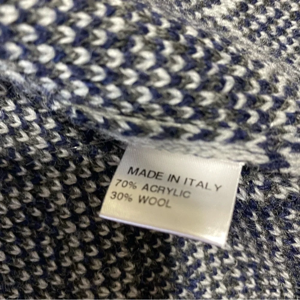 Bartolini Italy wool blend open cardigan size M - Picture 4 of 8